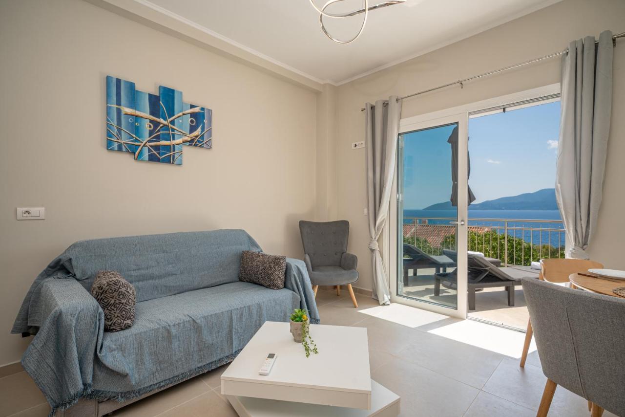 Maritina'S Apartments Amazing Sea View Agia Efimia Eksteriør billede