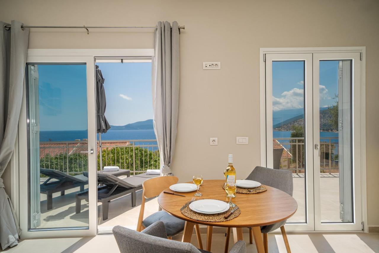 Maritina'S Apartments Amazing Sea View Agia Efimia Eksteriør billede
